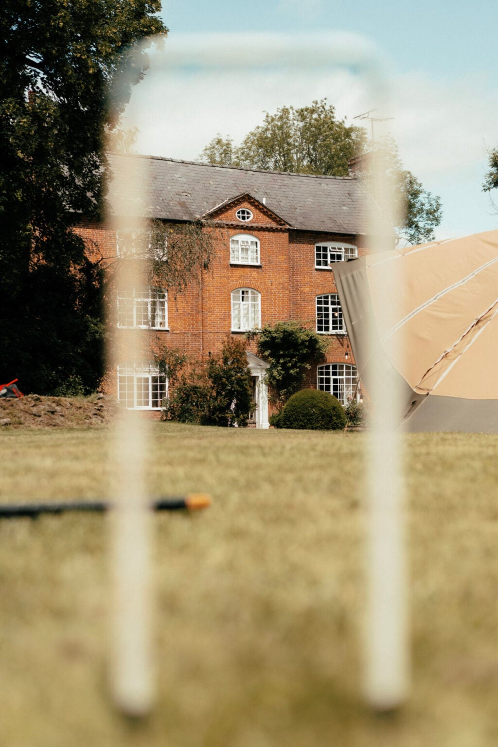 The Sheriffs 120 guest wedding venue at White Heron Estate Herefordshire